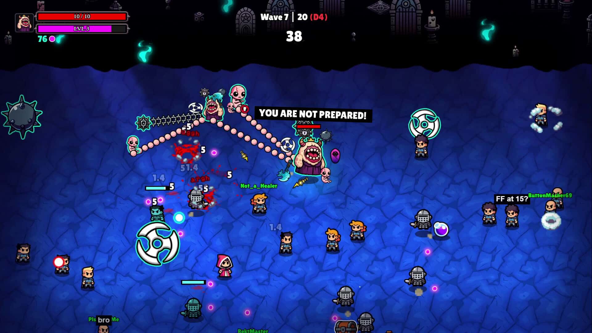 我是BOSS Noobs Are Coming背景